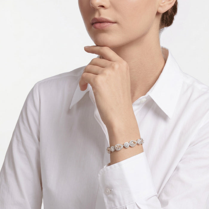 Angel's Tear Sakura Pink Teardrop Bracelet - Gem Vivi