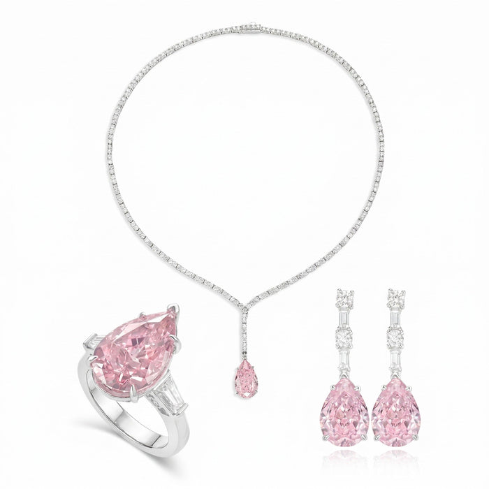 Angel's Tear Statement Necklace