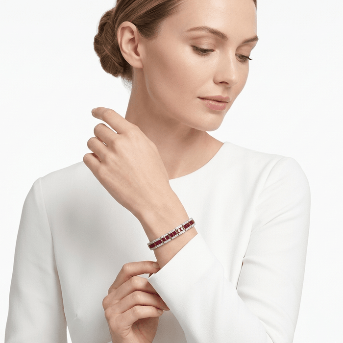 Baguette Tennis Bracelet - Gem Vivi