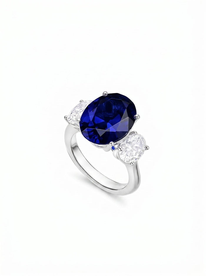 Blue Sapphire Elegance Ring - Gem Vivi