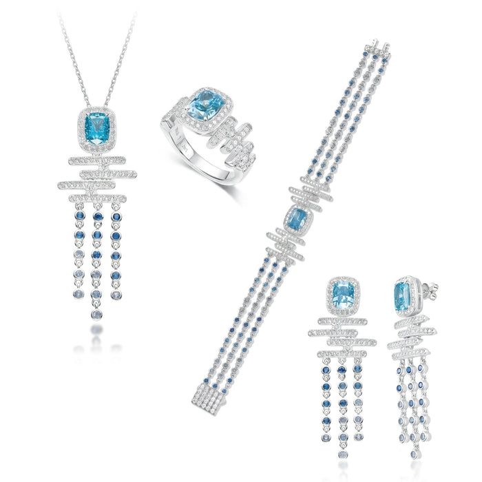 Cadence Cascade Necklace - Gem Vivi