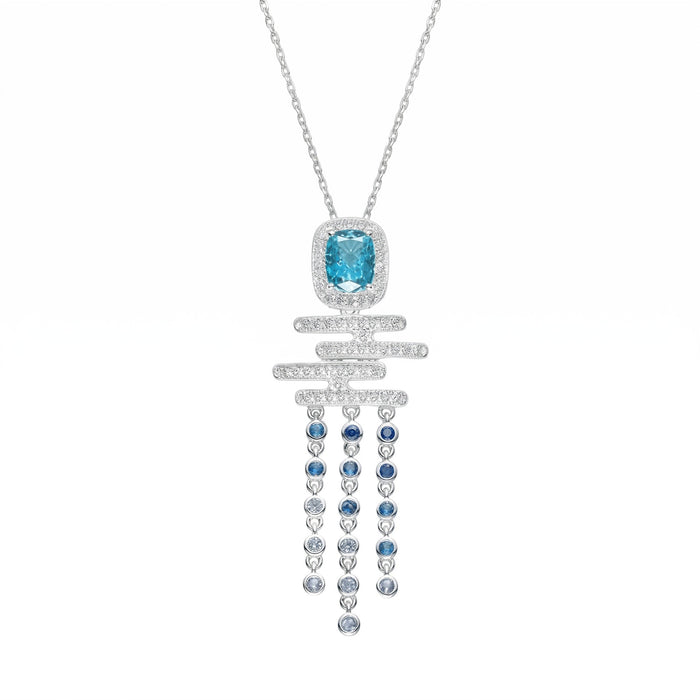 Cadence Cascade Necklace - Gem Vivi