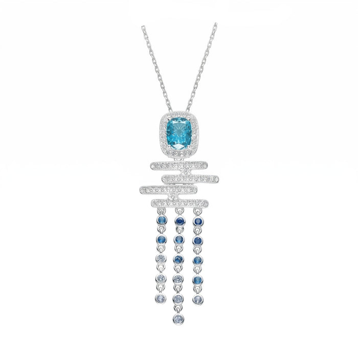 Cadence Cascade Necklace - Gem Vivi
