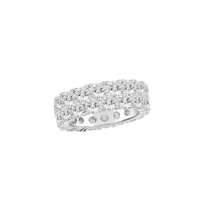 Celeste Double Row Eternity Ring - Gem Vivi