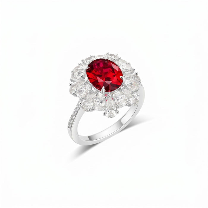 Crown Ruby Ring - Gem Vivi