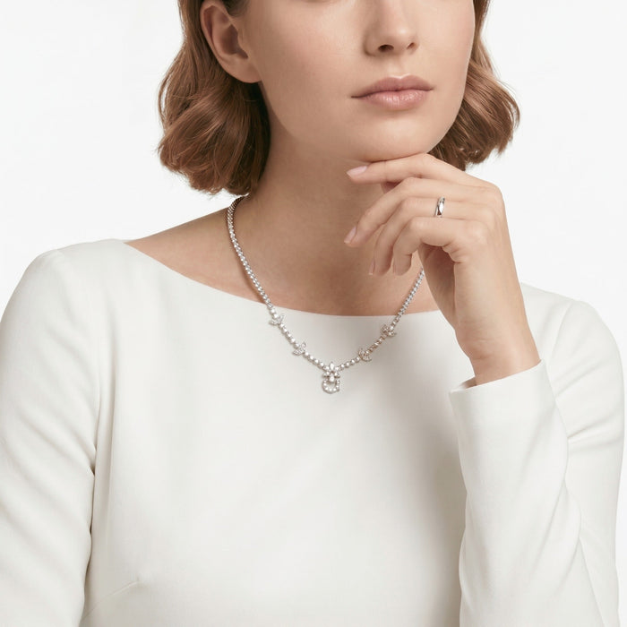 Floral Motif Loop Chain - Gem Vivi