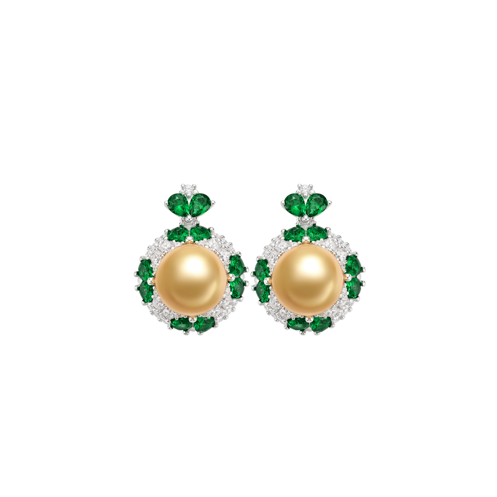 Glowing Pearl Earrings - Gem Vivi