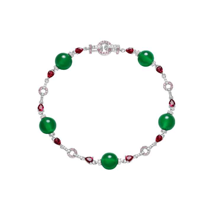 Imperial Orchard Jade Bracelet - Gem Vivi
