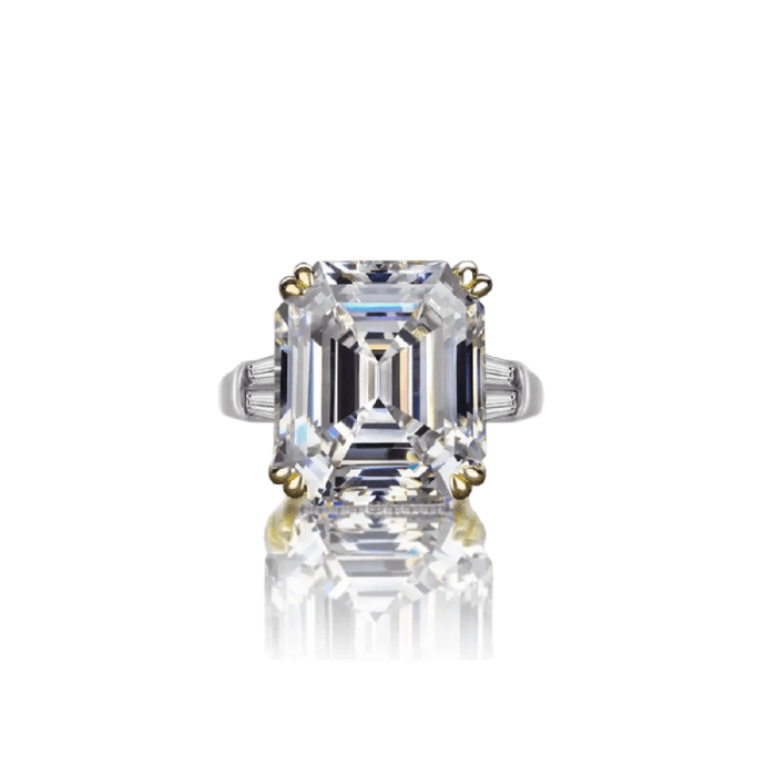 Kensington Asscher-Cut Ring - Gem Vivi