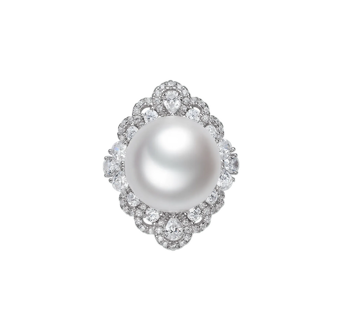 Radiant Pearl Ring - Gem Vivi