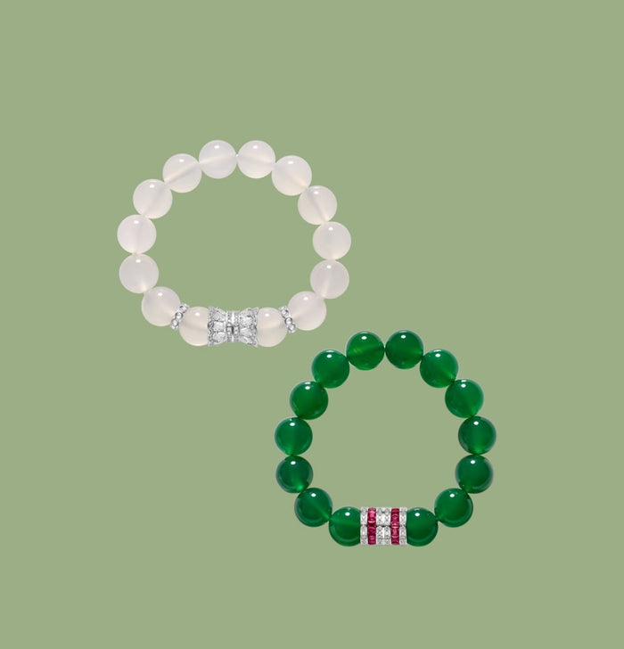 Serene Chalcedony Bracelet - Gem Vivi