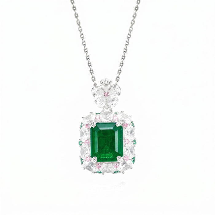Verdant Emerald Pendant - Gem Vivi