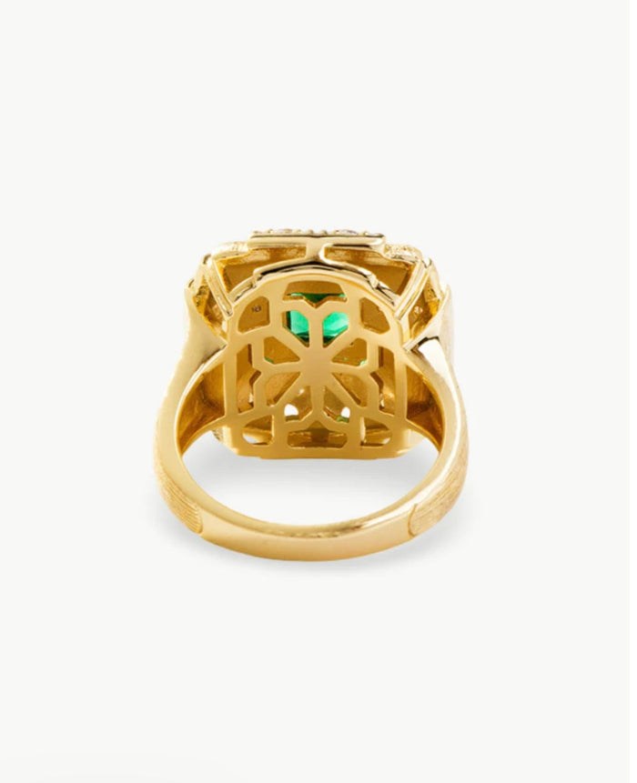 Verde Soleil Ring - Gem Vivi
