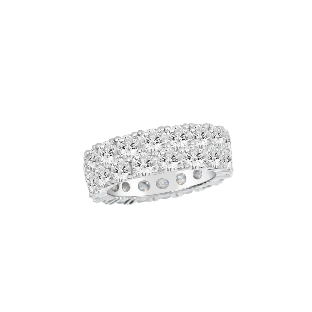 Celeste Double Row Eternity Ring