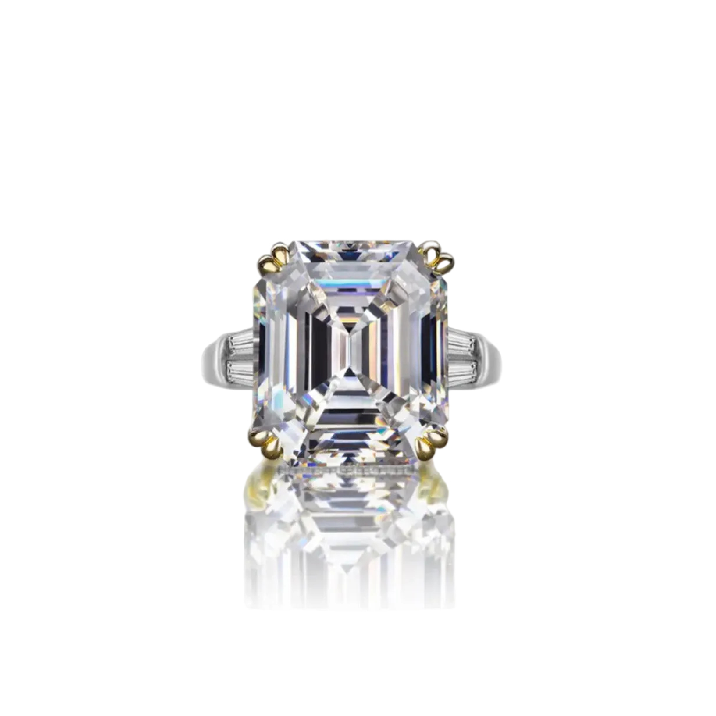 Kensington Asscher-Cut Ring