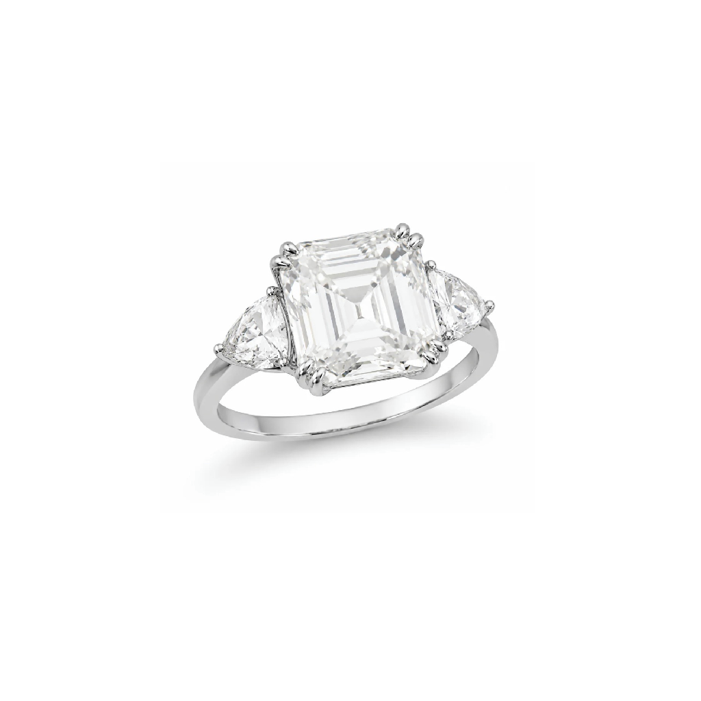 Catherine Asscher-Cut Ring