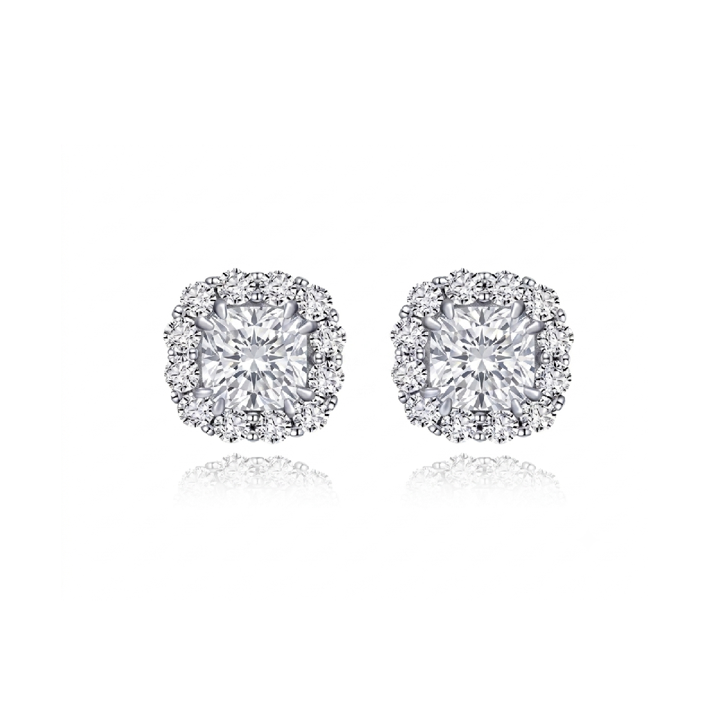 Isabella Halo Stud Earrings