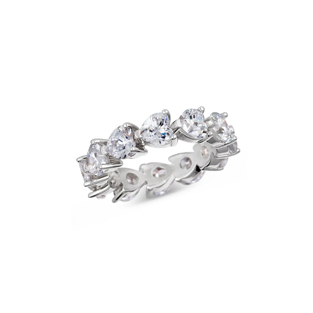 Amora Heart Eternity Ring