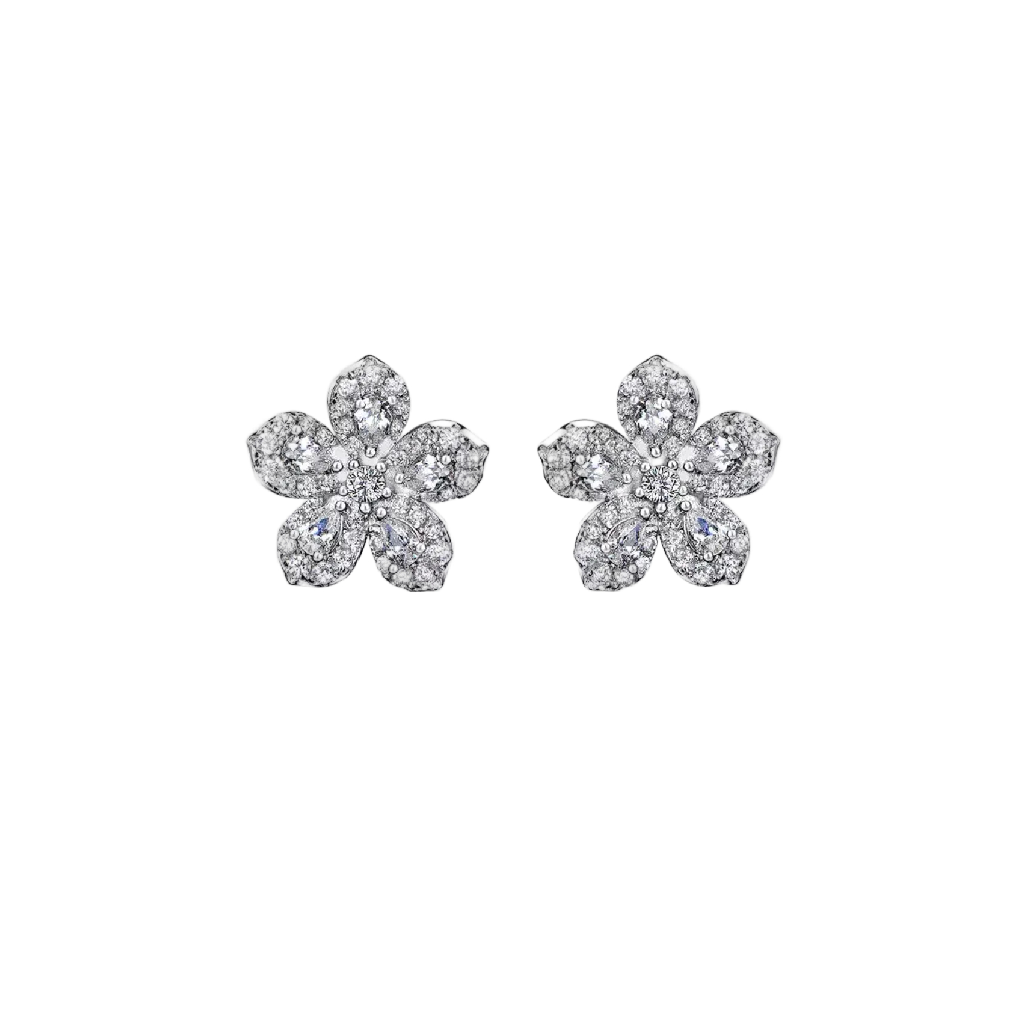 Blossom Radiance Stud Earrings