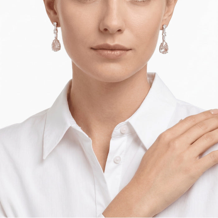 Angel's Tear Sakura Pink Dangle Earrings - Gem Vivi