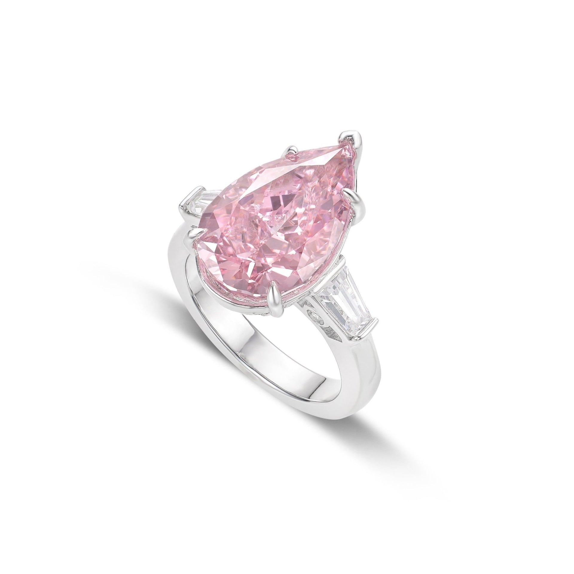 Angel's Tear Sakura Pink Ring - Gem Vivi