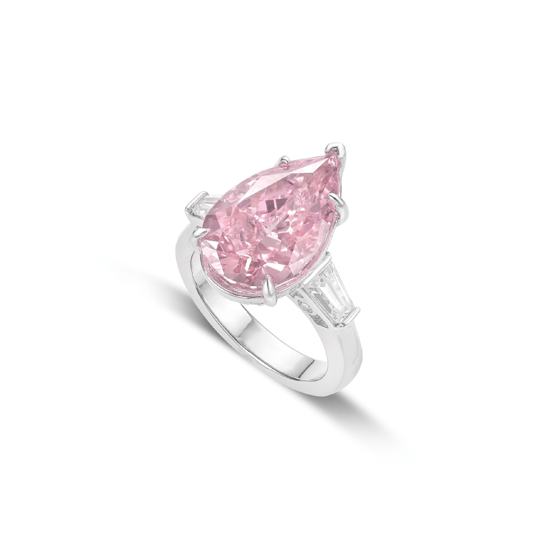 Angel's Tear Sakura Pink Ring - Gem Vivi