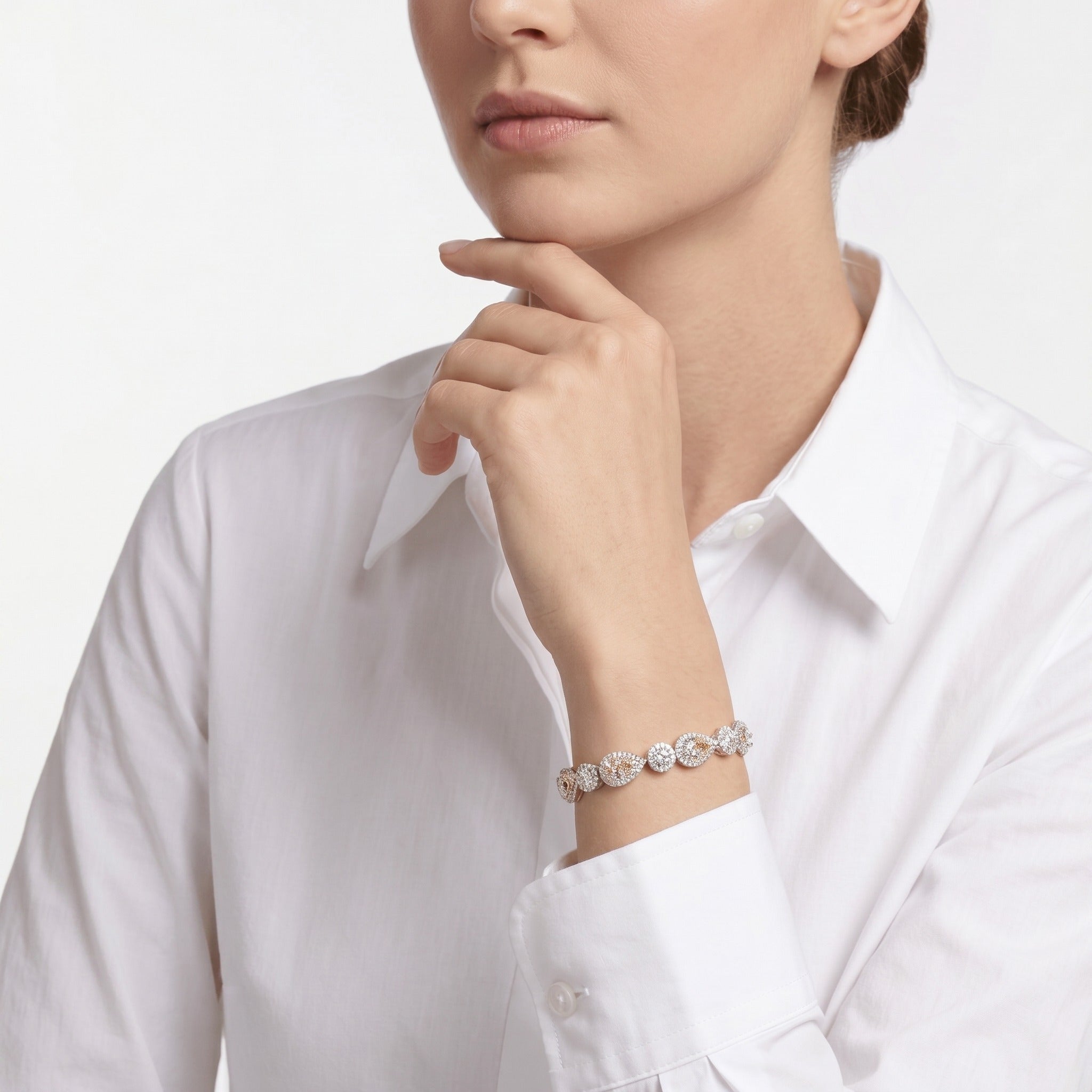 Angel's Tear Sakura Pink Teardrop Bracelet - Gem Vivi