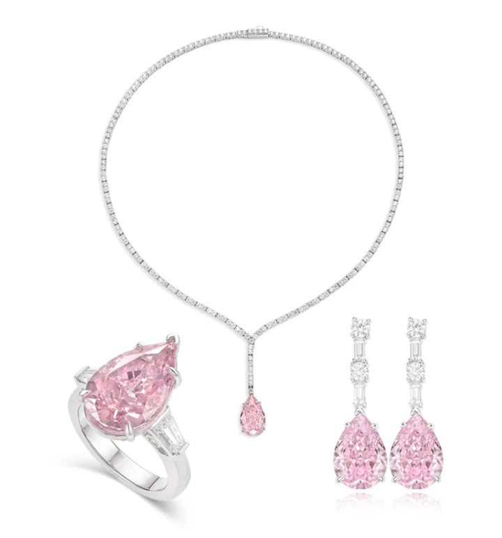Angel's Tear Statement Necklace - Gem Vivi