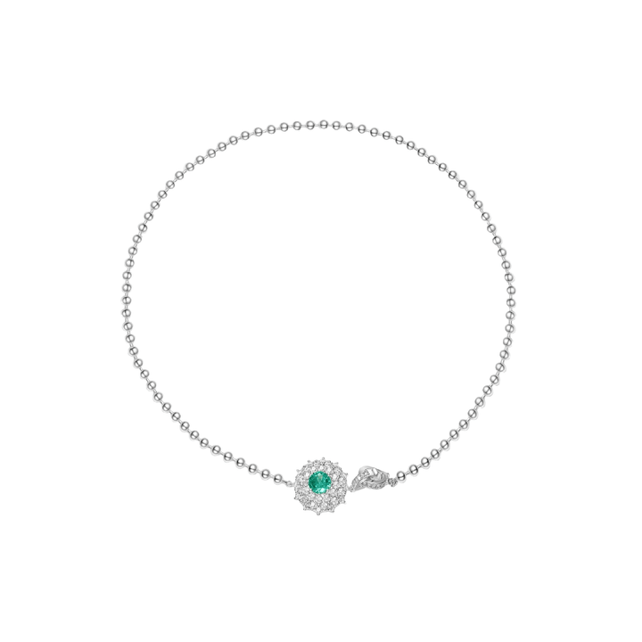 Aquamarine Bubble Necklace - Gem Vivi