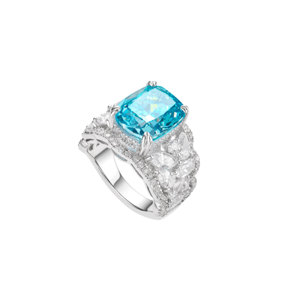 Aquamarine Royale Ring - Gem Vivi