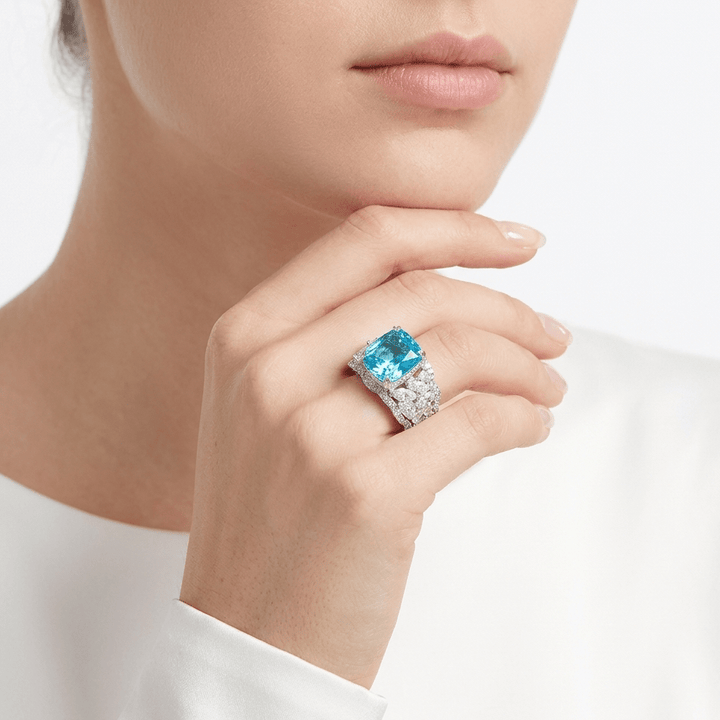 Aquamarine Royale Ring - Gem Vivi