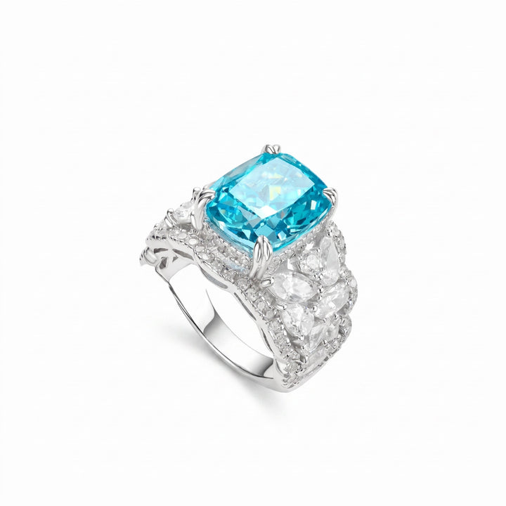 Aquamarine Royale Ring - Gem Vivi