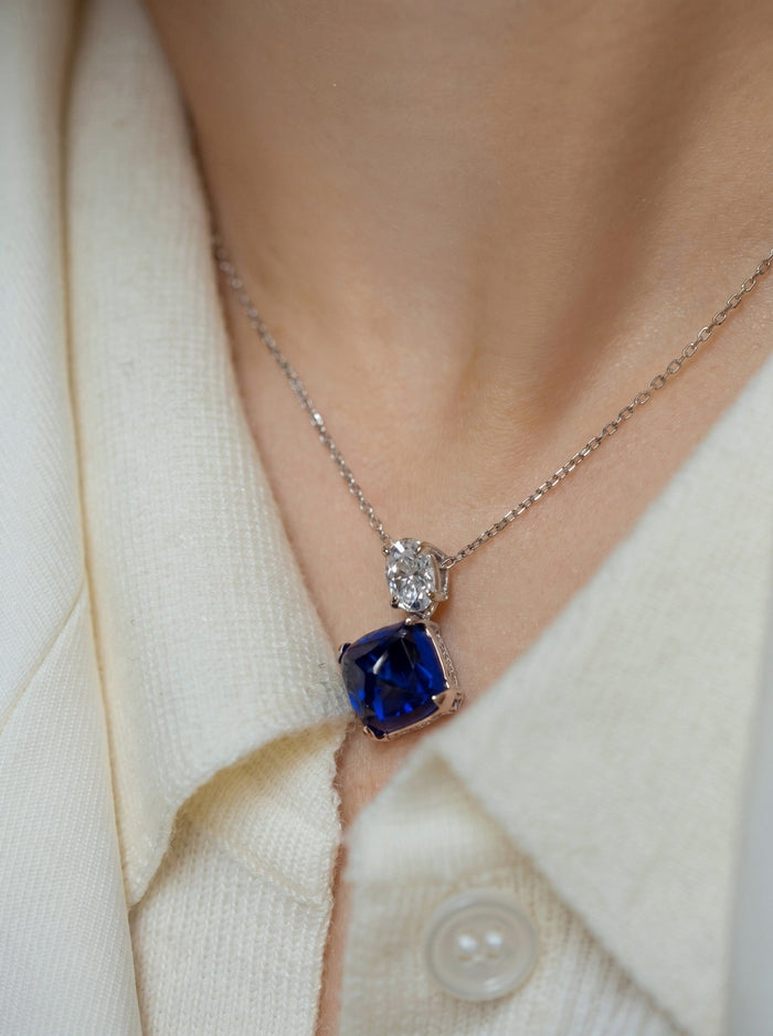 Blue Midnight Sugar-loaf Jewelry Set - Gem Vivi