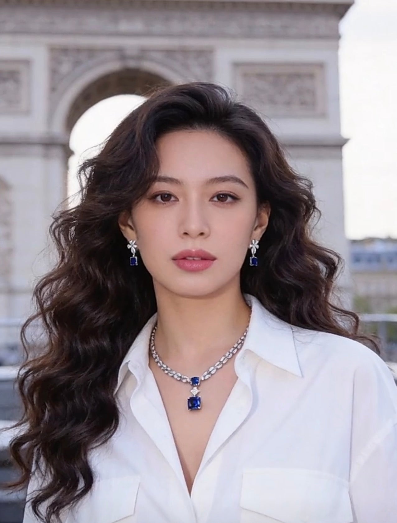 Blue Ocean Depths Necklace - Gem Vivi