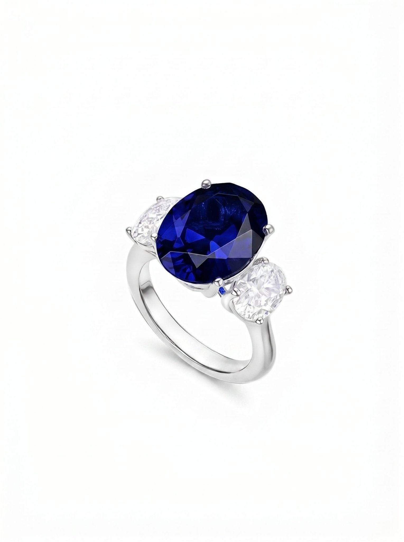 Blue Sapphire Elegance Ring - Gem Vivi