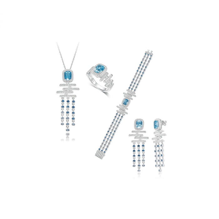 Cadence Cascade Earrings - Gem Vivi