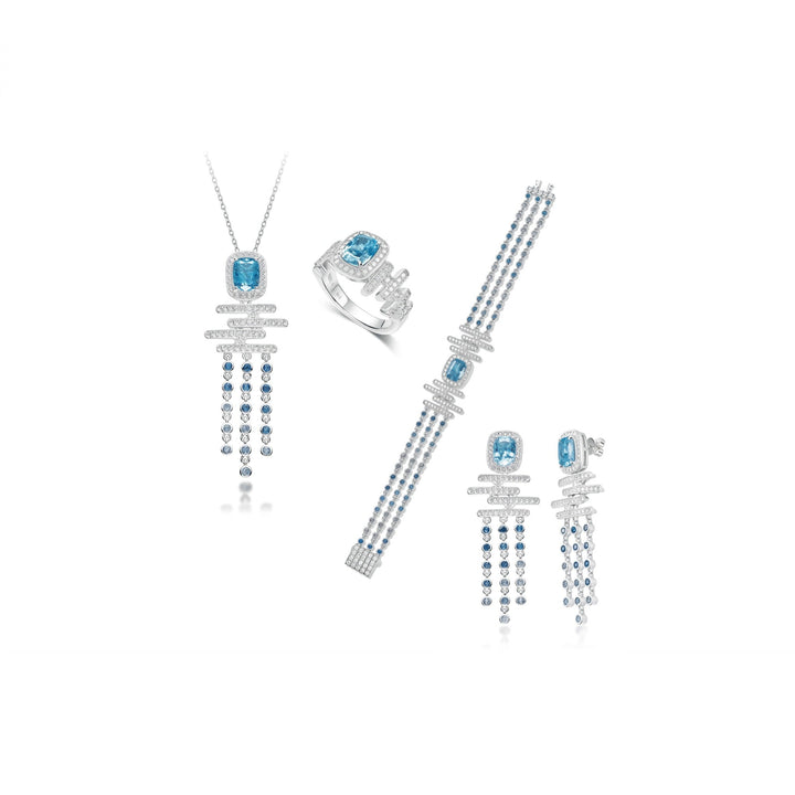 Cadence Cascade Earrings - Gem Vivi