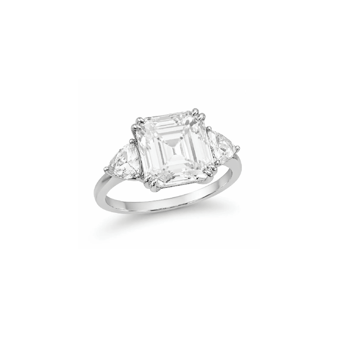 Catherine Asscher-Cut Ring - Gem Vivi