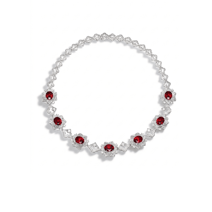 Cecilia Imperial Ruby Necklace - Gem Vivi