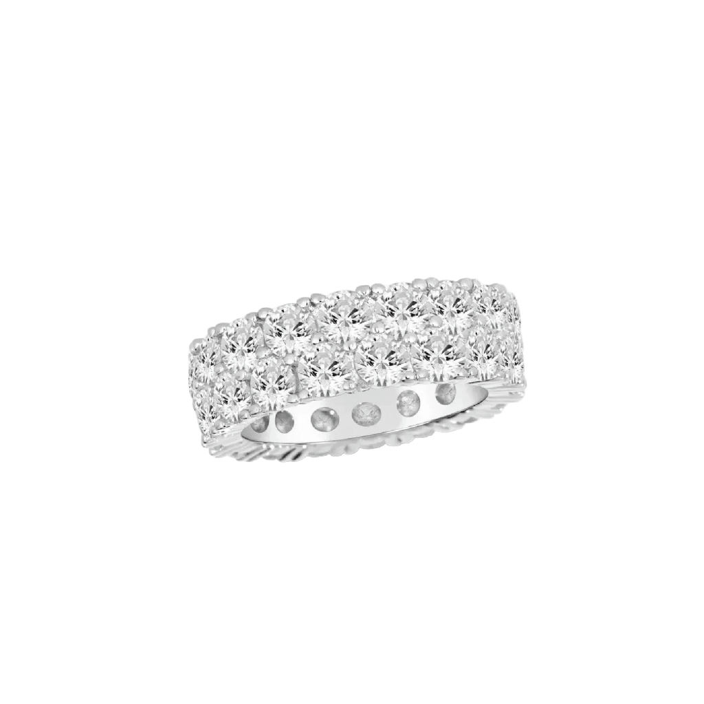 Celeste Double Row Eternity Ring - Gem Vivi