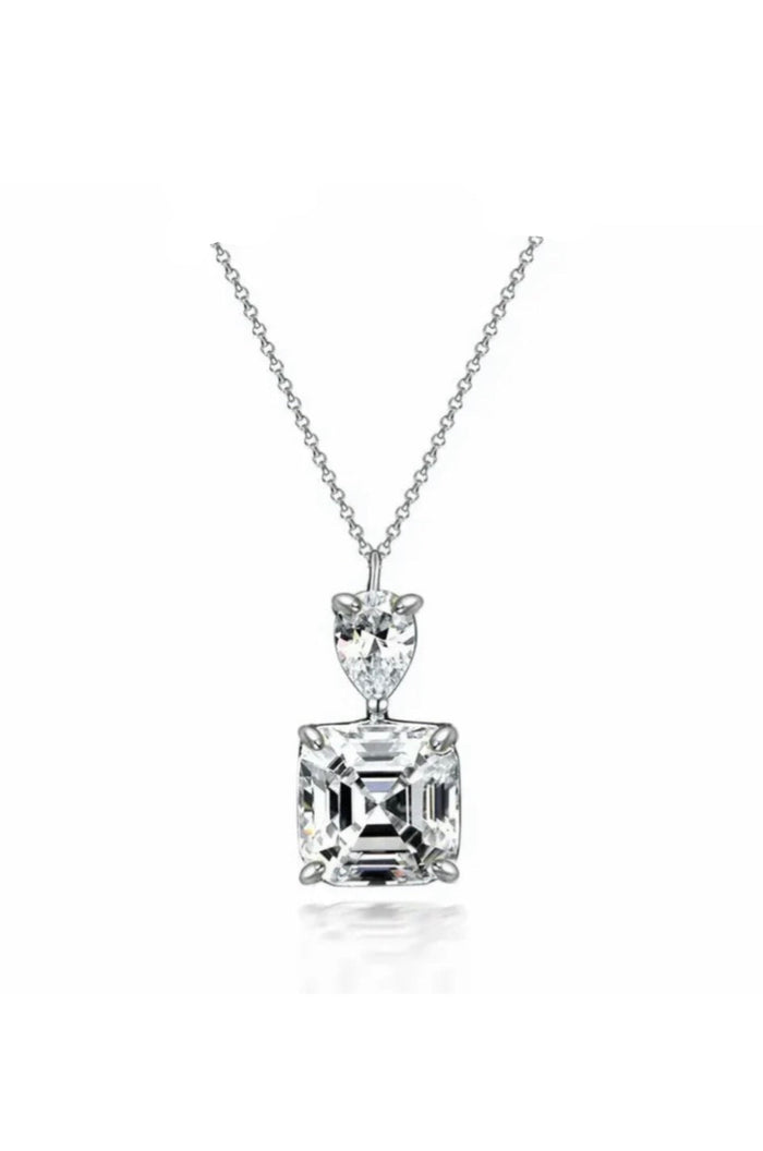 Celeste Duo Solitaire Necklace - Gem Vivi