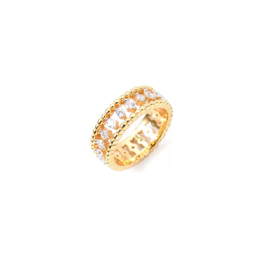 Celeste Eternity Ring - Gem Vivi