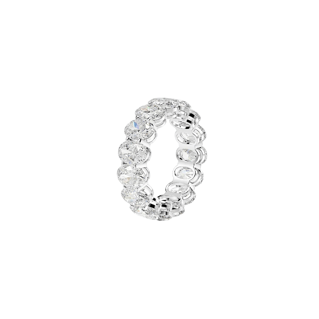 Celeste Oval Eternity Ring - Gem Vivi