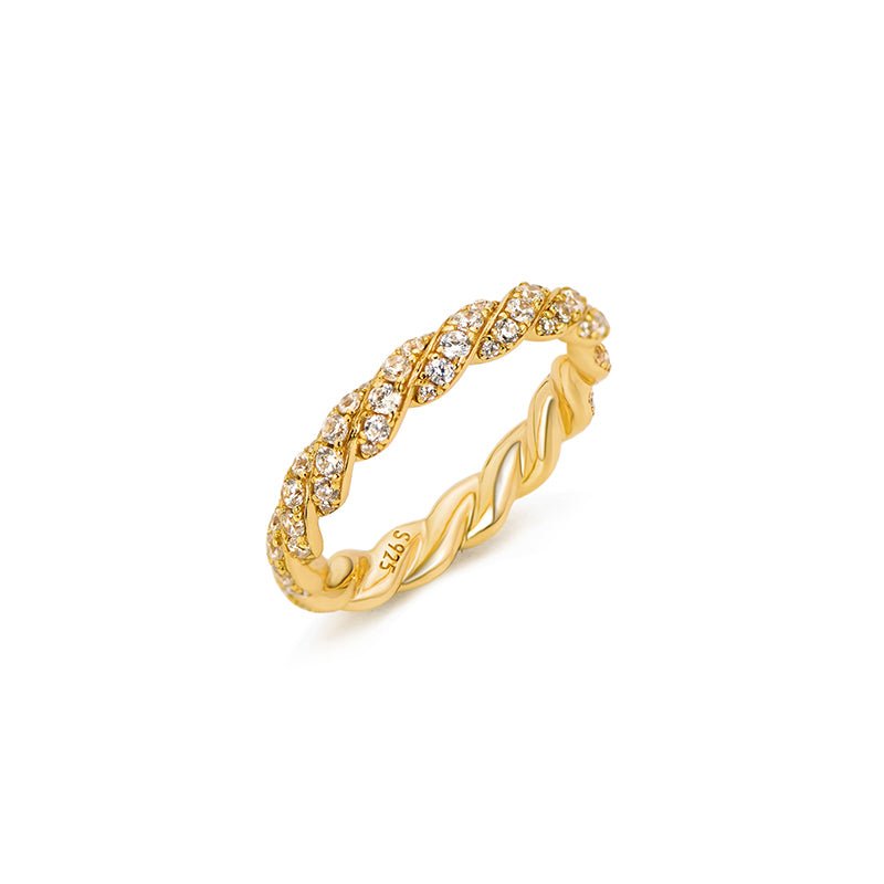 Celeste Twist Ring - Gem Vivi