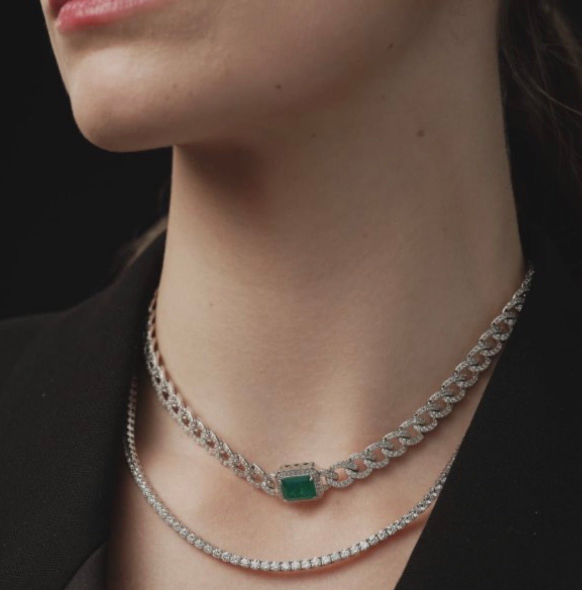 Celestial Shine Tennis Necklace - Gem Vivi