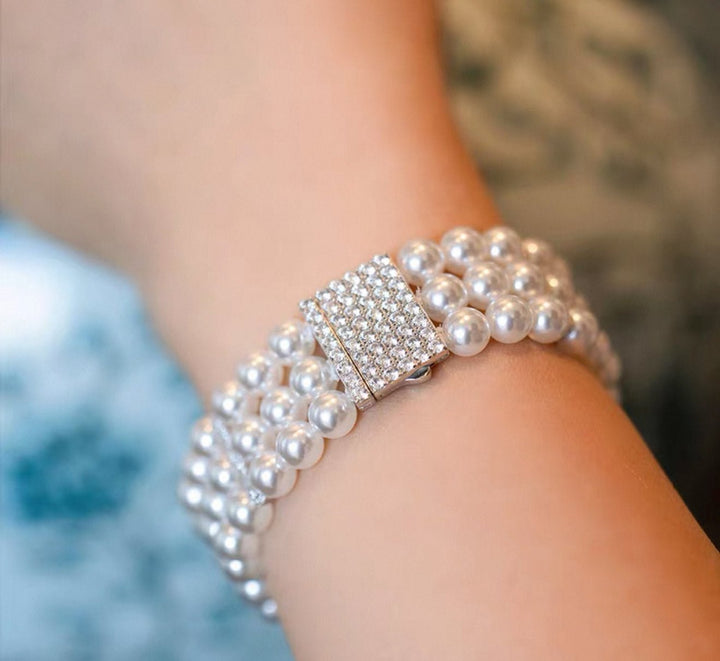 Chalcedony Blossom Bracelet - Gem Vivi