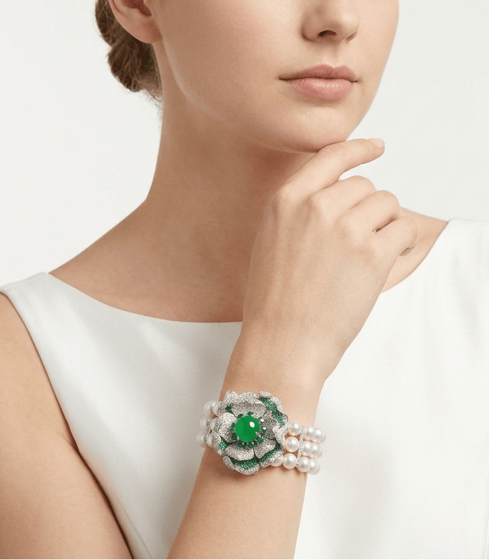 Chalcedony Blossom Bracelet - Gem Vivi