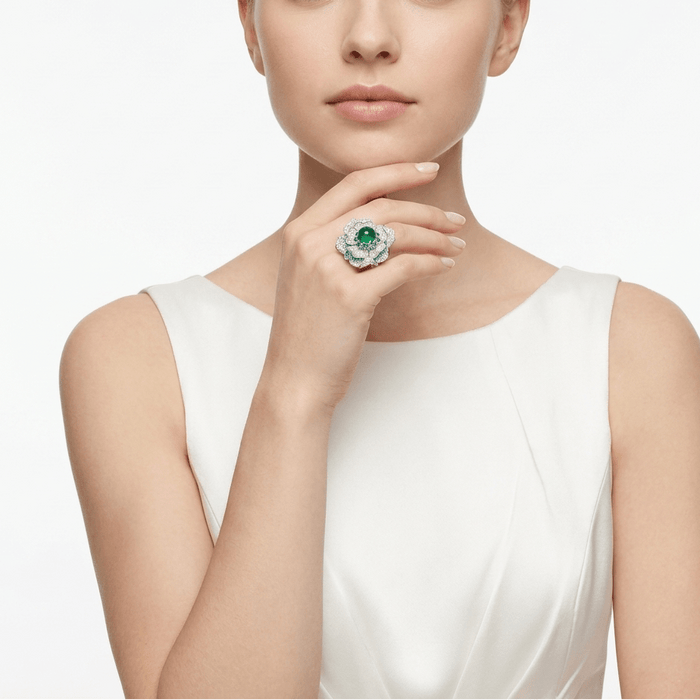 Chalcedony Blossom Bracelet - Gem Vivi