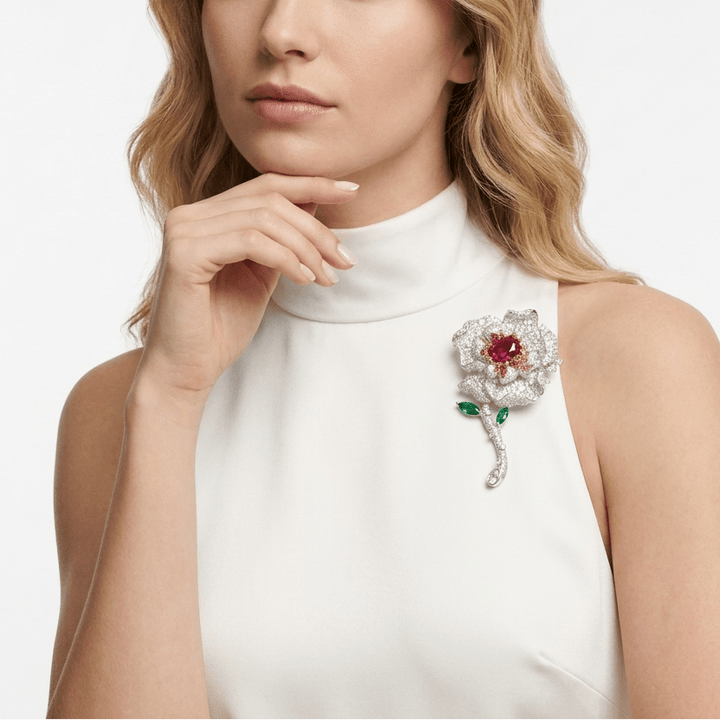 Cherish Floral Brooch - Gem Vivi