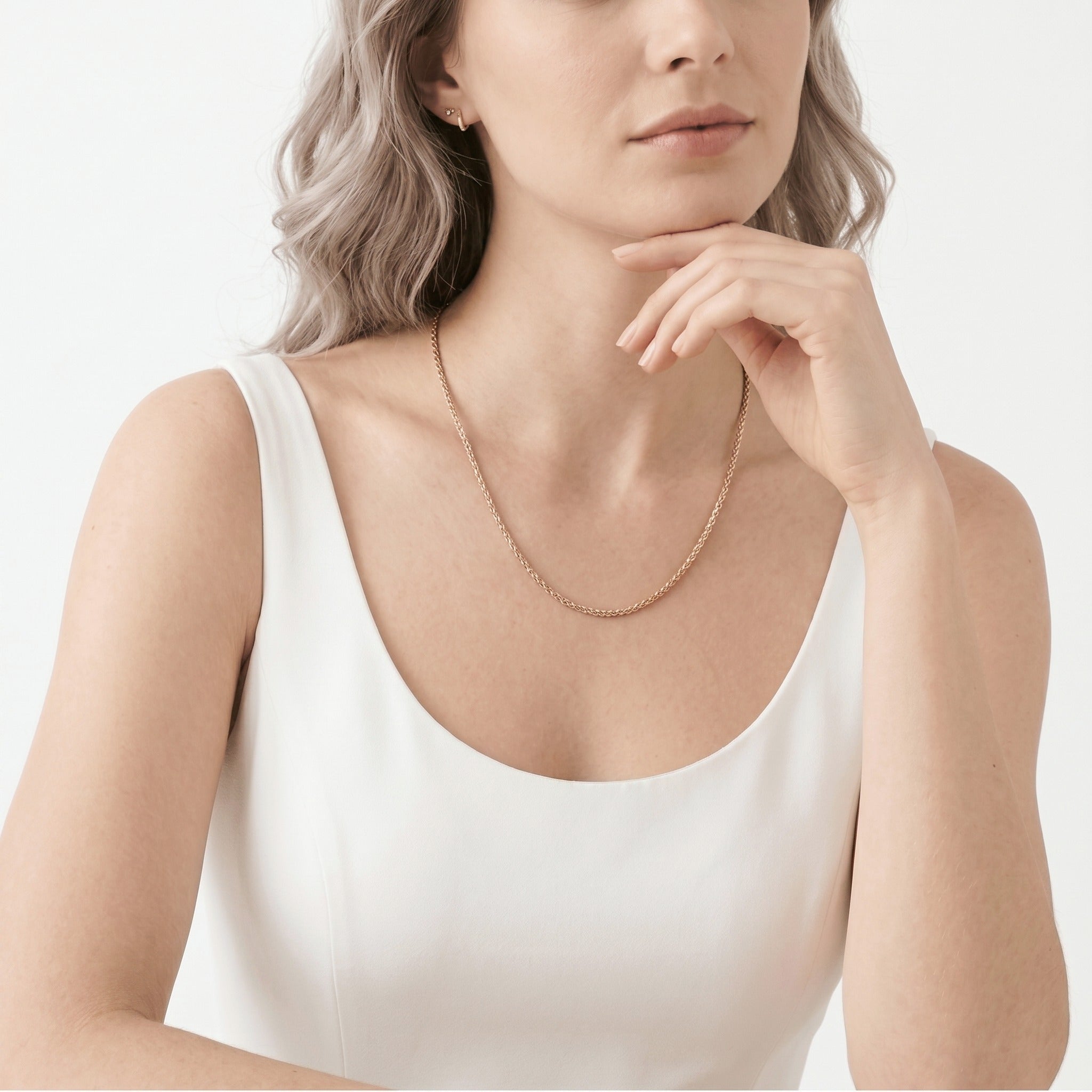 Classic Gold Chain Necklace - Gem Vivi
